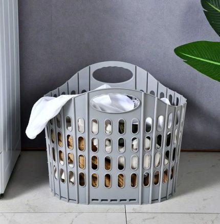 FOLDABLE LAUNDRY BASKET